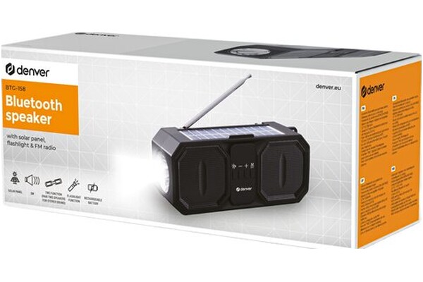 głośnik Bluetooth Denver BTG158 czarny