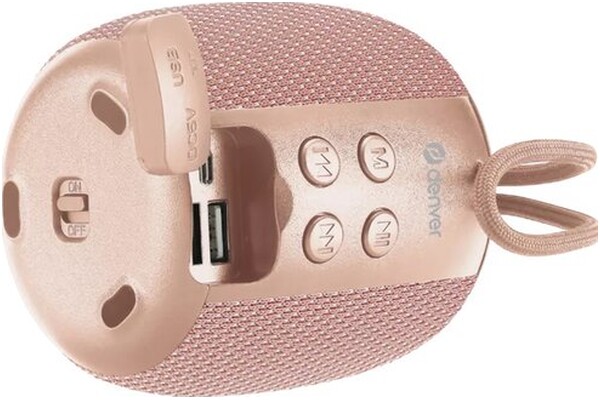głośnik Bluetooth Denver BTV130 różowy