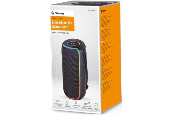 głośnik Bluetooth Denver BTV222 czarny