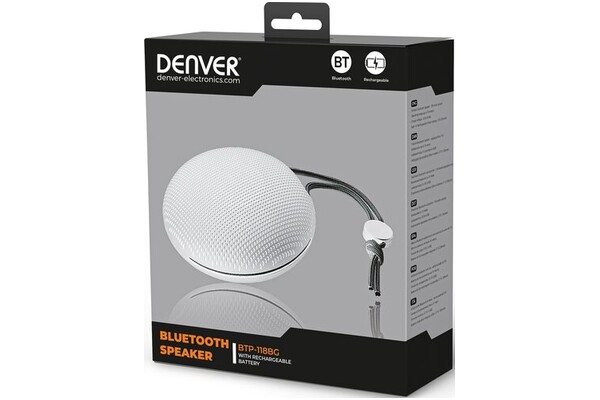 głośnik Bluetooth Denver BTP118 szary