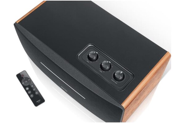głośnik Bluetooth Edifier D12 czarno-brązowy
