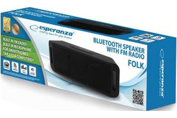 głośnik Bluetooth Esperanza EP126KK czarny