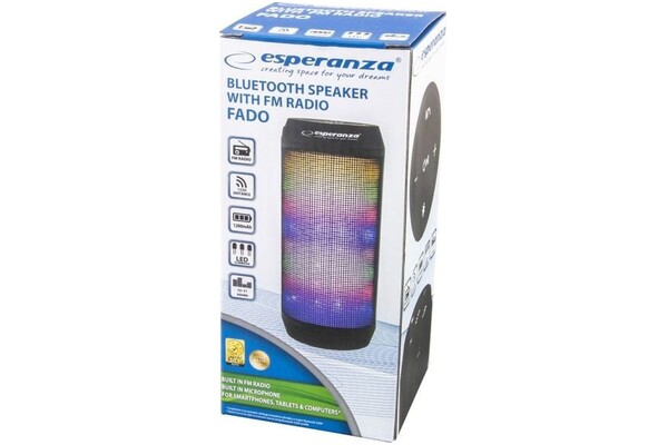 głośnik Bluetooth Esperanza EP133K czarny