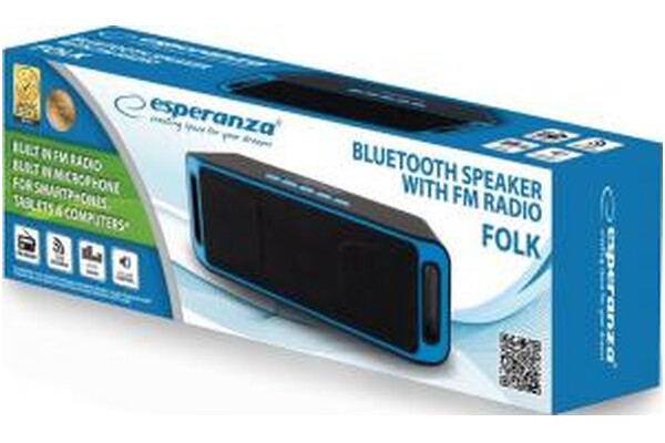 głośnik Bluetooth Esperanza EP126KB niebieski