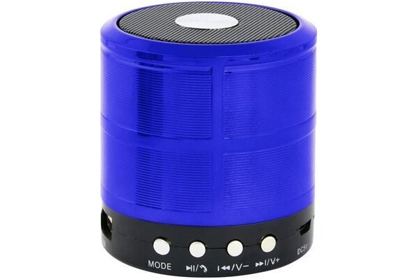 głośnik Bluetooth Gembird SPKBT08B niebieski