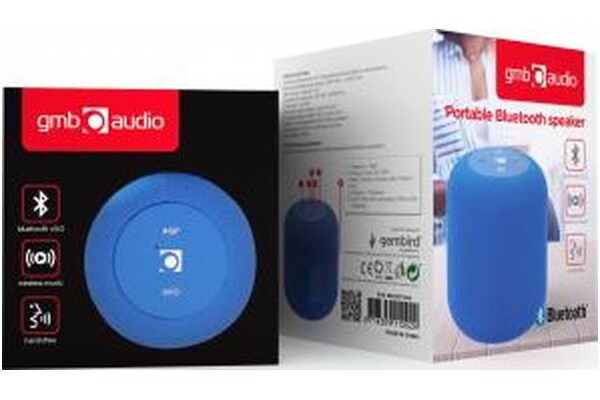 głośnik Bluetooth Gembird SPKBT15B niebieski