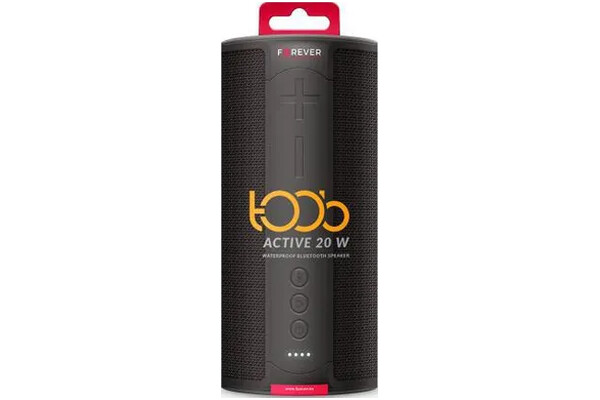 głośnik Bluetooth FOREVER BS900 Toob 20 czarny