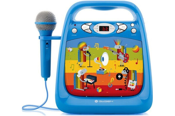 głośnik Bluetooth GoGEN MaxiKaraoke niebieski