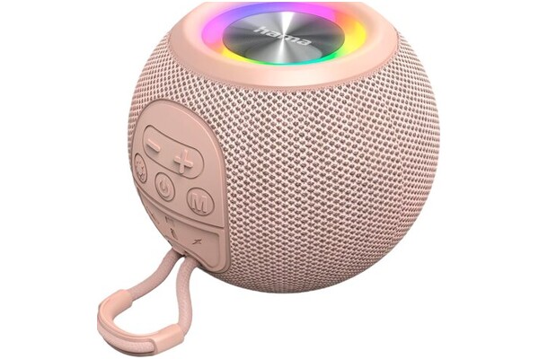 głośnik Bluetooth Hama Ballshape 3.0 różowy