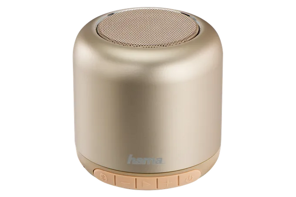 głośnik Bluetooth Hama DRUM STEEL złoty