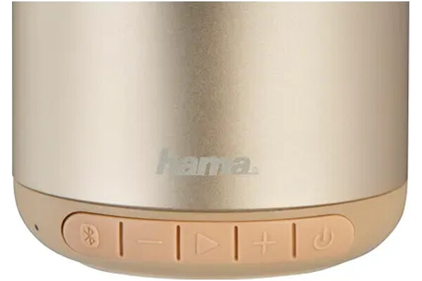 głośnik Bluetooth Hama DRUM STEEL złoty