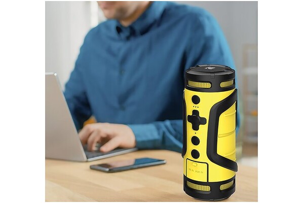 głośnik Bluetooth Kodak PWS2225 czarno-żółty