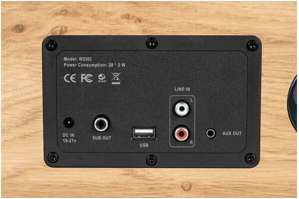 głośnik Bluetooth Thomson WS502 Cosy Dąb