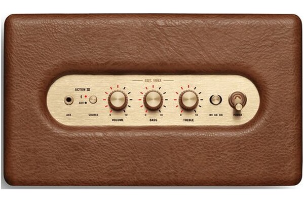 głośnik Bluetooth Marshall Acton III brązowy