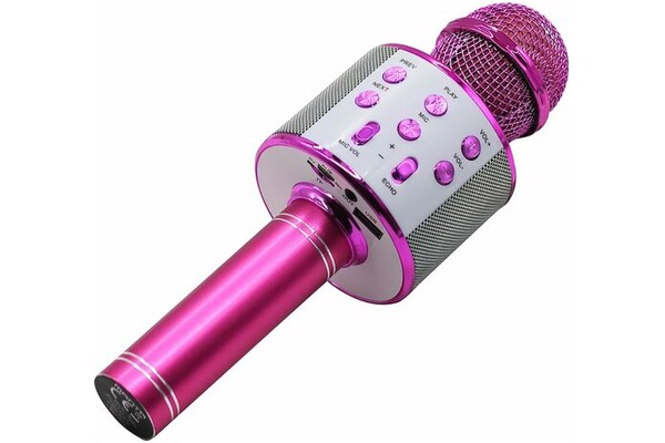 głośnik Bluetooth Manta MIC11 różowy