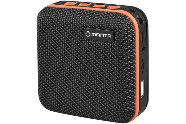 głośnik Bluetooth Manta SPK01GO czarny