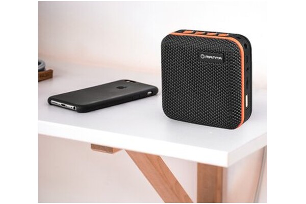 głośnik Bluetooth Manta SPK01GO czarny