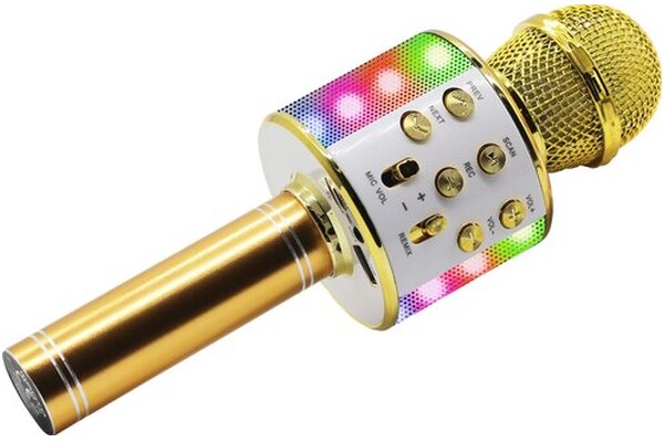 głośnik Bluetooth Manta MIC20 złoty