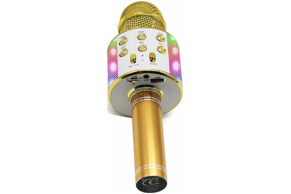 głośnik Bluetooth Manta MIC20 złoty