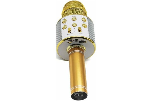 głośnik Bluetooth Manta MIC10 złoty