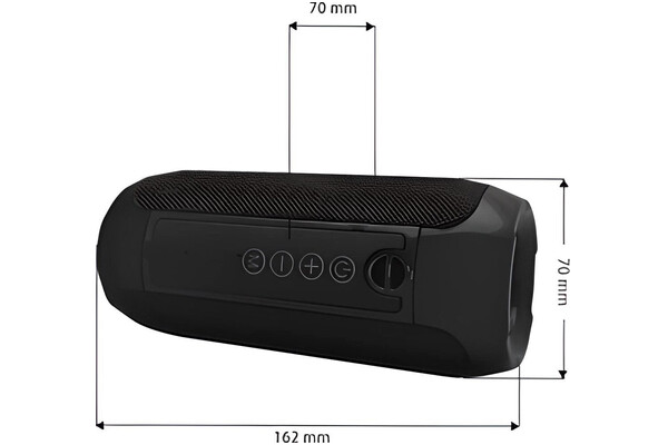 głośnik Bluetooth Manta SPK12GO czarny