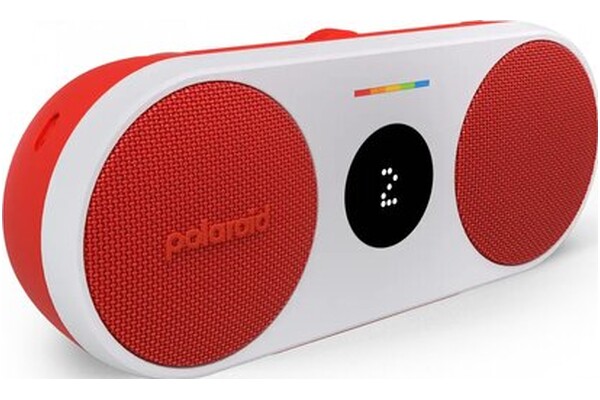 głośnik Bluetooth POLAROID P2 czerwono-biały