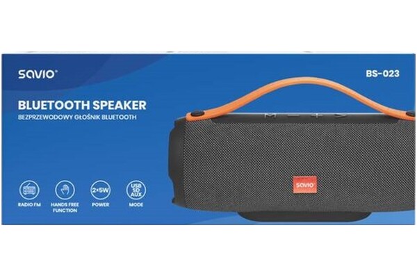 głośnik Bluetooth SAVIO BS023 czarny