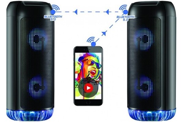 głośnik Bluetooth Rebeltec PartyBox 400 czarny