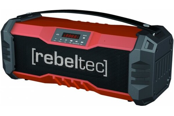głośnik Bluetooth Rebeltec SoundBox 350 czarno-pomarańczowy