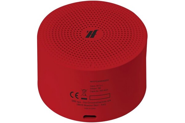 głośnik Bluetooth SBS Music Hero czerwony