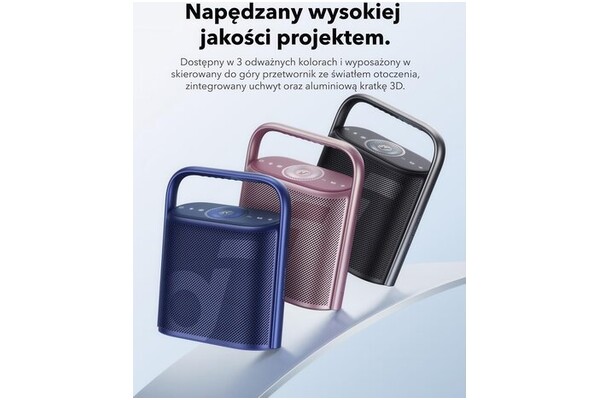 głośnik Bluetooth Soundcore Motion X500 różowy