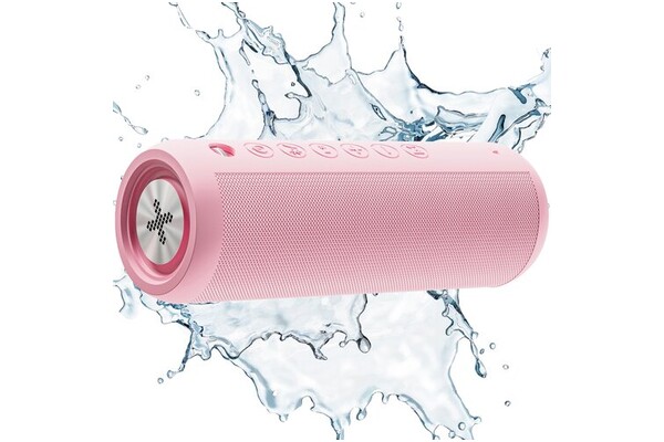 głośnik Bluetooth XMUSIC BTS650 różowy