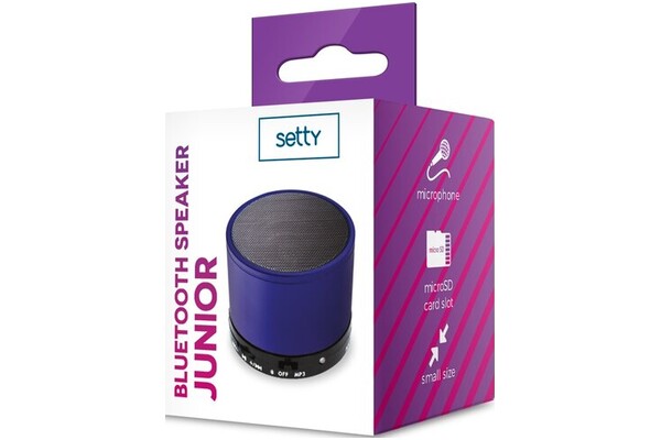 głośnik Bluetooth Setty Junior niebieski