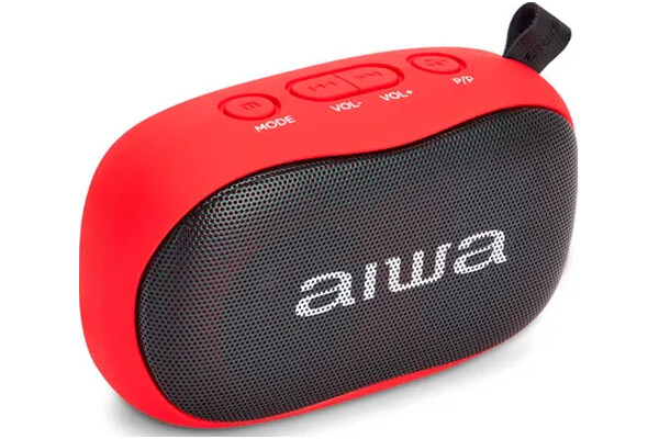 głośnik Bluetooth Aiwa BS110RD czerwono-czarny