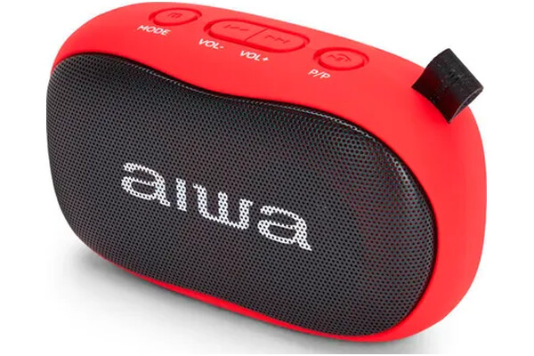 głośnik Bluetooth Aiwa BS110RD czerwono-czarny