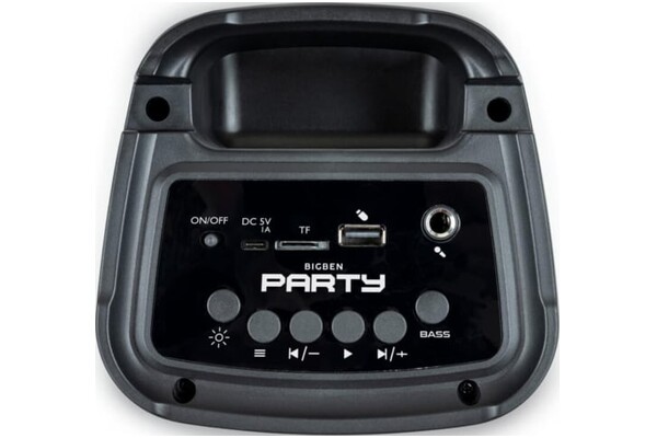 głośnik Bluetooth BigBen Party Cube Bass Boost czarny