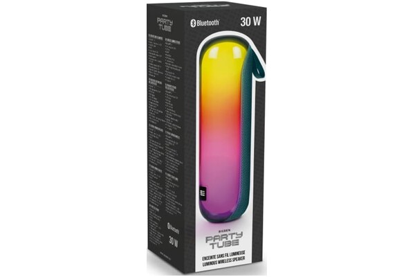 głośnik Bluetooth BigBen Party Glow180 niebieski