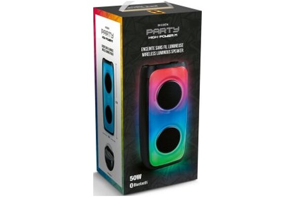 głośnik Bluetooth BigBen Party Tower Bass Boost czarny