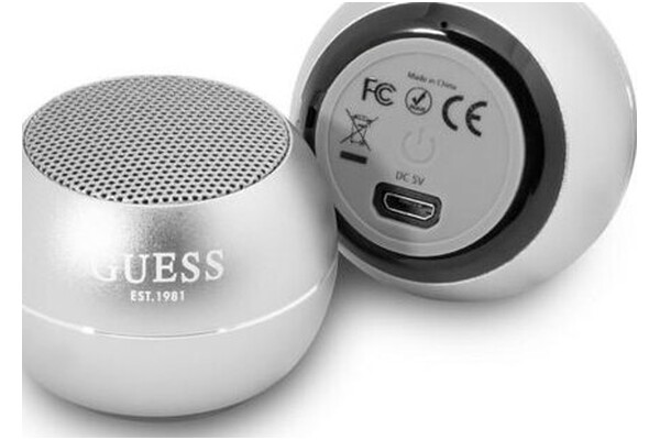 głośnik Bluetooth Guess Speaker Mini szary