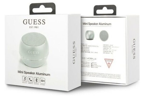 głośnik Bluetooth Guess Speaker Mini szary