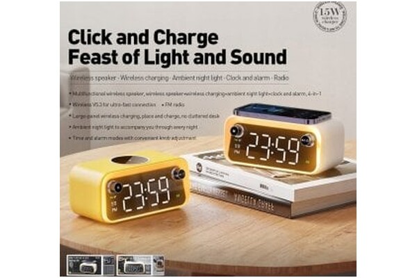 głośnik Bluetooth WEKOME Beluga biały