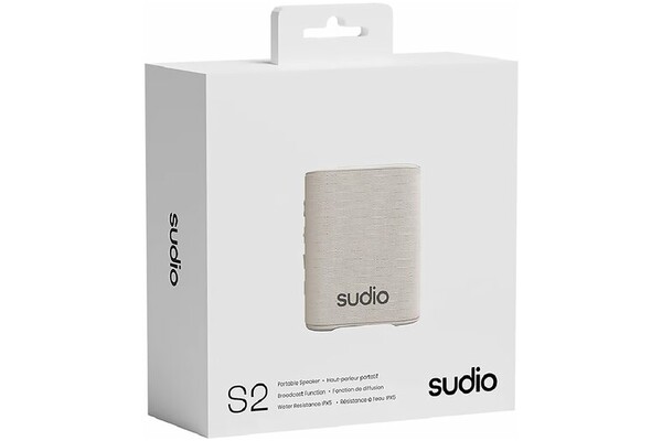 głośnik Bluetooth Sudio S2 beżowy