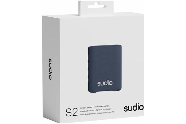 głośnik Bluetooth Sudio S2 niebieski
