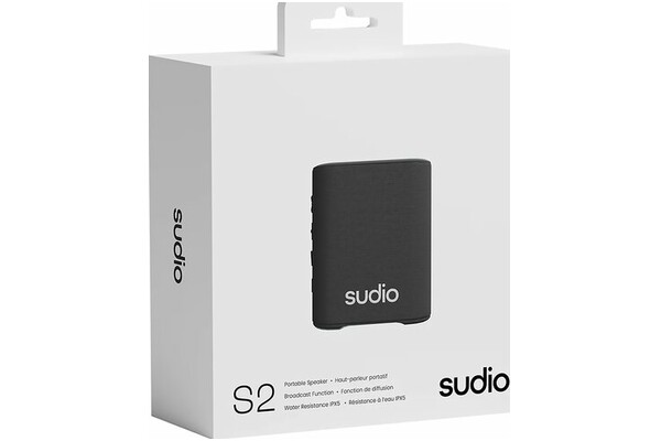 głośnik Bluetooth Sudio S2 czarny