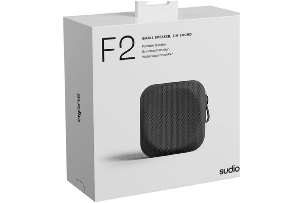 głośnik Bluetooth Sudio F2 czarny