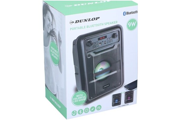 głośnik Bluetooth Dunlop D220 czarny