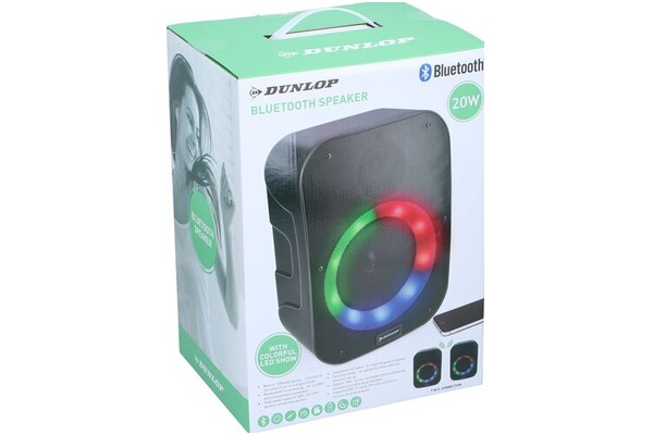 głośnik Bluetooth Dunlop D500 czarny