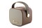 głośnik Bluetooth Guess Speaker Mini 4G Leather Script Logo brązowy