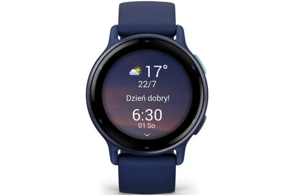 Smartwatch Garmin Vivoactive 5 1.20" granatowy