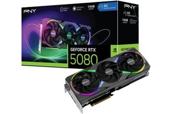 Karta graficzna PNY RTX 5080 Epic-X 16GB GDDR7